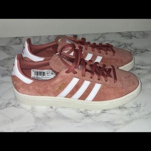 Women’s Blush Pink Adidas Campus Originals